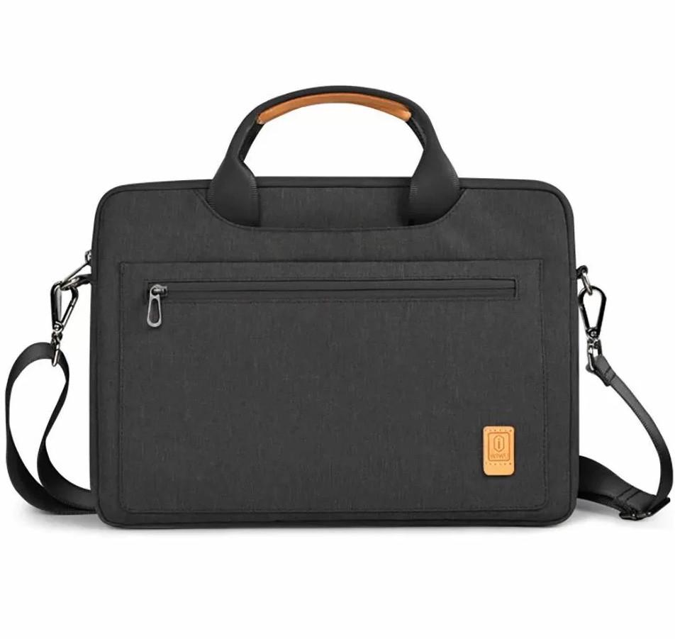 Чехол-сумка для ноутбука WIWU Pioneer Shoulder Series Bag for MacBook Pro 14, Black
