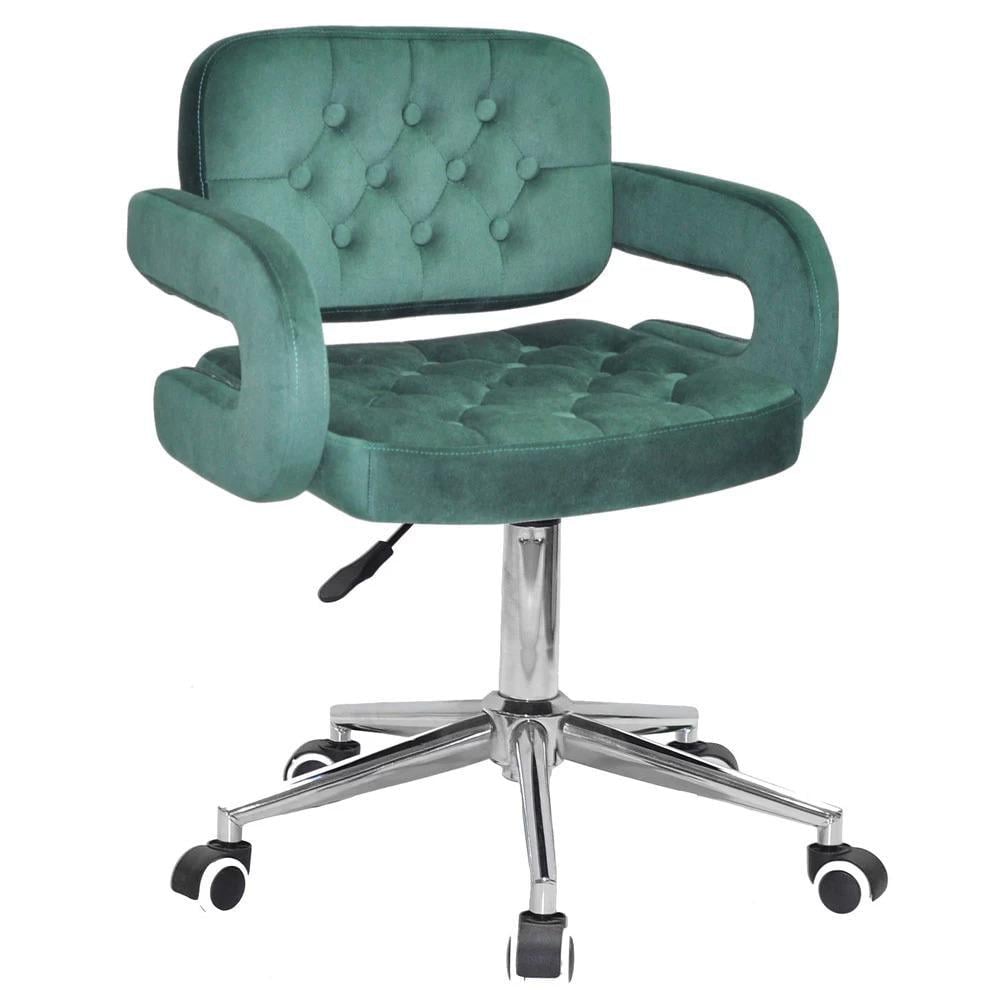 Стул FANCY OFFICE MODERN 1036 бархат Зеленый (133648)