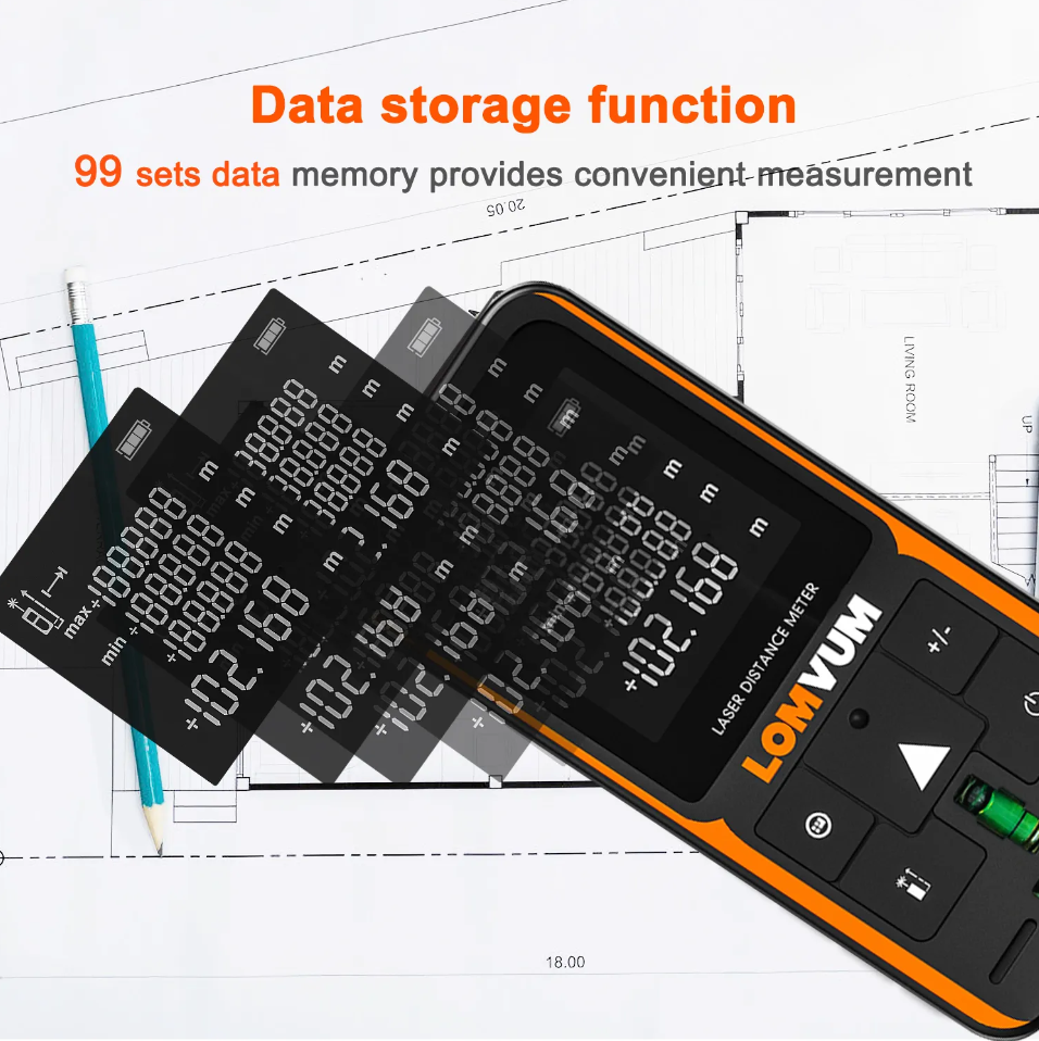 Лазерний далекомір LOMVUM M50 50 м - фото 10 Лазерний далекомір LOMVUM M50 50 м - фото 10
