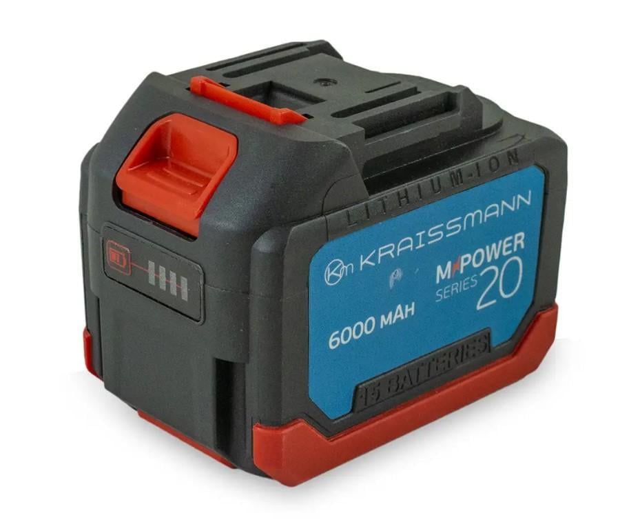 Набір інструменту KRAISSMANN міні-пила 2033 AKS-BL 20/секатор 31 AGS-BL 20-2/подовжувач VS'2000 1,6-2 м/2 акумулятора 6 Ач (22668712) - фото 8 Набір інструменту KRAISSMANN міні-пила 2033 AKS-BL 20/секатор 31 AGS-BL 20-2/подовжувач VS'2000 1,6-2 м/2 акумулятора 6 Ач (22668712) - фото 8