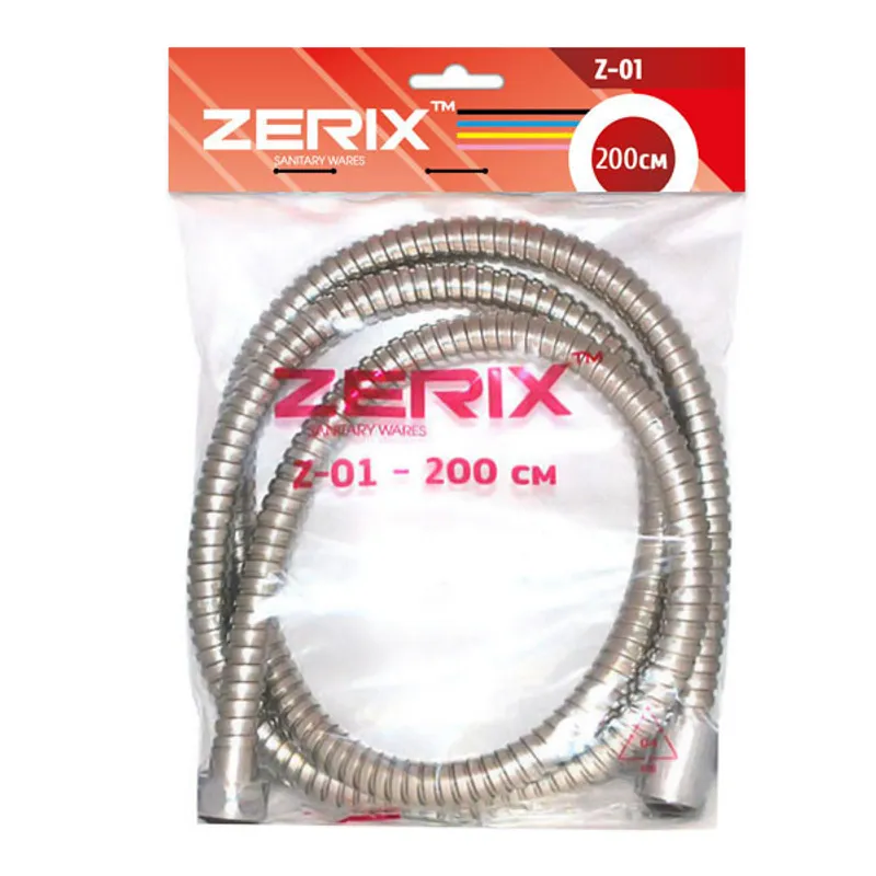 Шланг для душа Zerix Chr.Z-01 200 см (ZX0200)