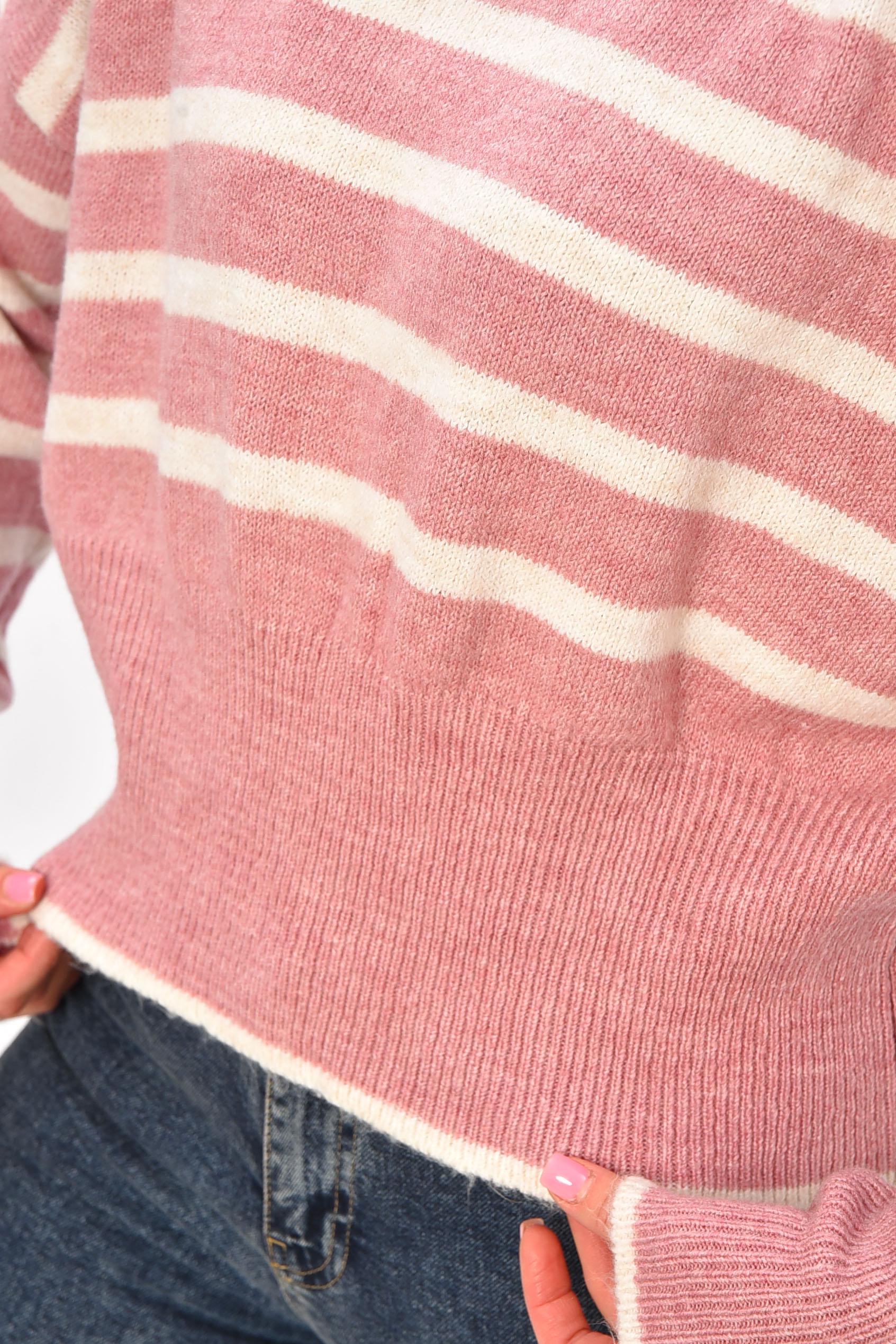 Светр жіночий 207293 однотонний з принтом S-M Рожевий (207293_!338856_42-44) - фото 4 Светр жіночий 207293 однотонний з принтом S-M Рожевий (207293_!338856_42-44) - фото 4