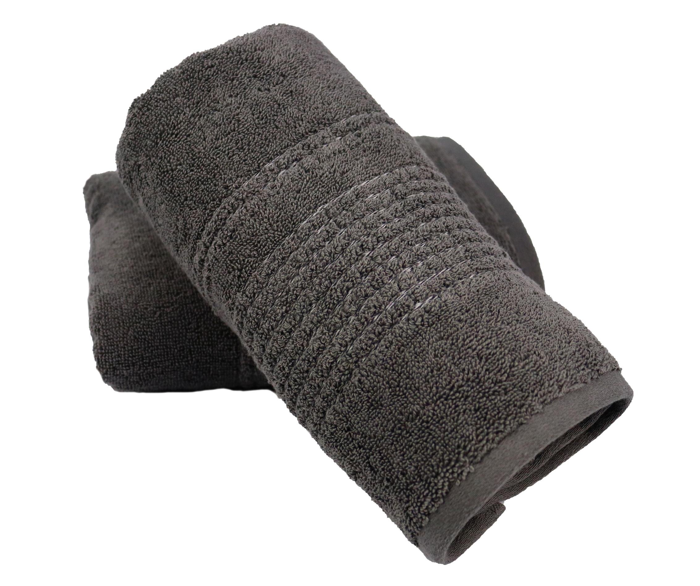 Рушник Box 600 г/м2 50х90 см Сірий - фото 1