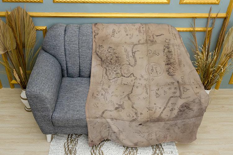 Плед Map Zone STALKER 2 Heart of Chernobyl плюш двухслойный 135х150 см (113014-2)