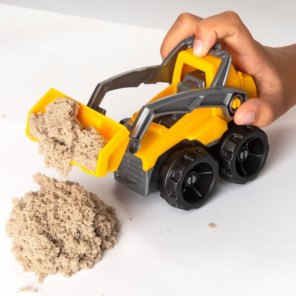 Кінетичний пісок Kinetic Sand Dig & Demolish із бульдозером (15397511) - фото 4