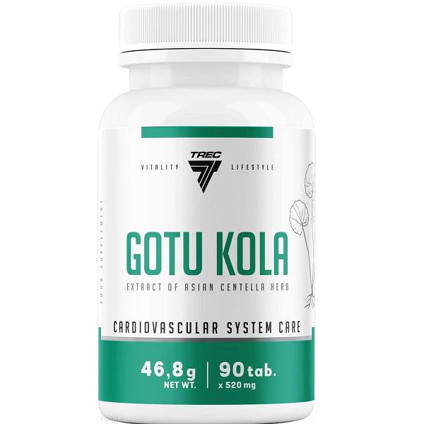 Натуральная добавка для спорта Trec Nutrition GOTU KOLA 90 Tabs