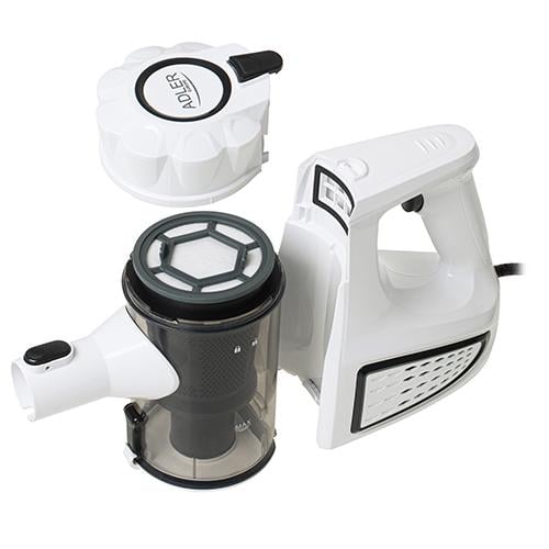 Пылесос ручной Adler AD 7036w с контейнером 1,5 л 800 Вт Белый (29424462) - фото 7