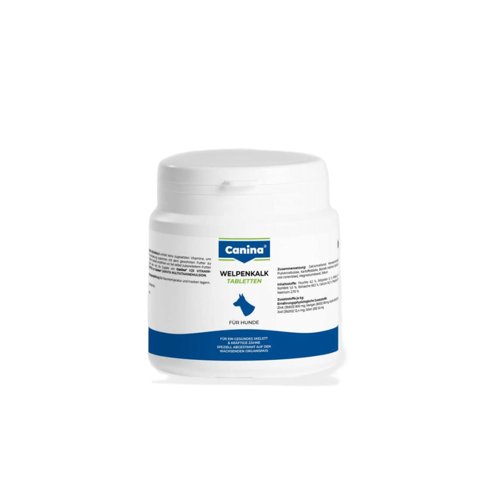 Комплекс минеральный для щенков Canina Welpenkalk таблетки для зубов и скелета 150 таб. (120741 AD)