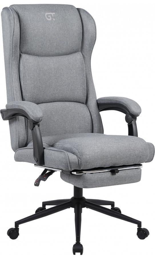 Крісло геймерське GT Racer X-5992 Fabric Gray (1781)