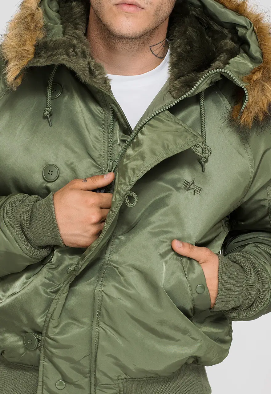 Куртка аляска Alpha Industries N-2B Parka 2XL Sage Green (MJN30000C1G2XL) - фото 6