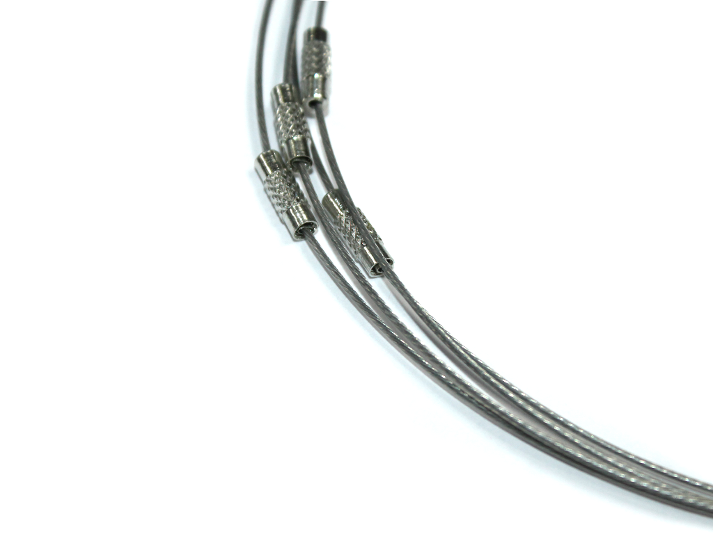 Заготовка для колье металлическая 14,3 см Серебряный.