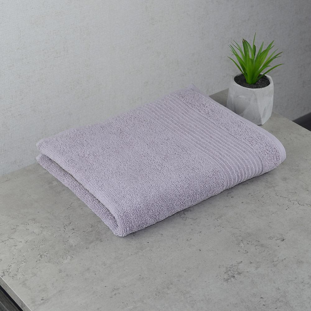 Махровое полотенце для лица GM Textile Line 50х90 см Пепельный