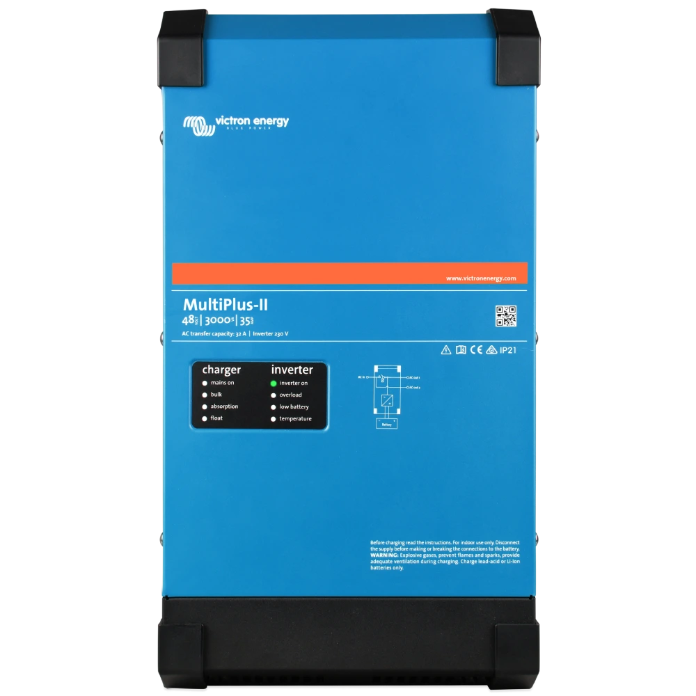 Інвертор VictronEnergy MultiPlus-II 48/3000/35-32 однофазний чиста синусоїда (34793233)