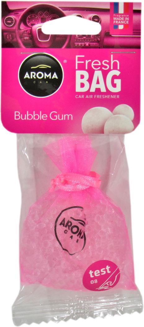 Ароматизатор для авто Aroma Car Fresh Bag Bubble Gum на зеркало (0392610) Ароматизатор для авто Aroma Car Fresh Bag Bubble Gum на зеркало (0392610)