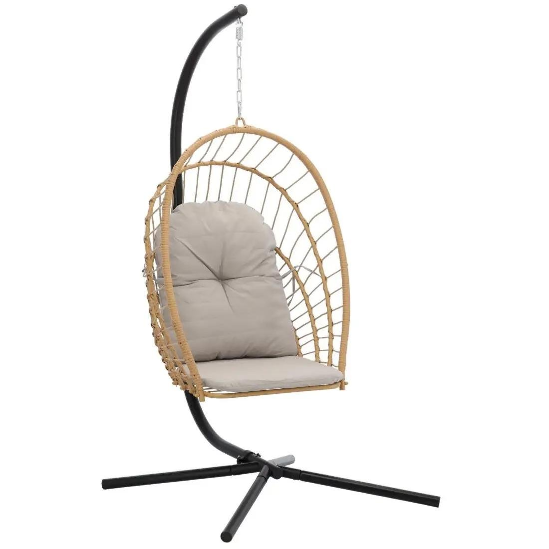 Кресло кокон Garden Line ERIS FAT0923 складное Бежевый