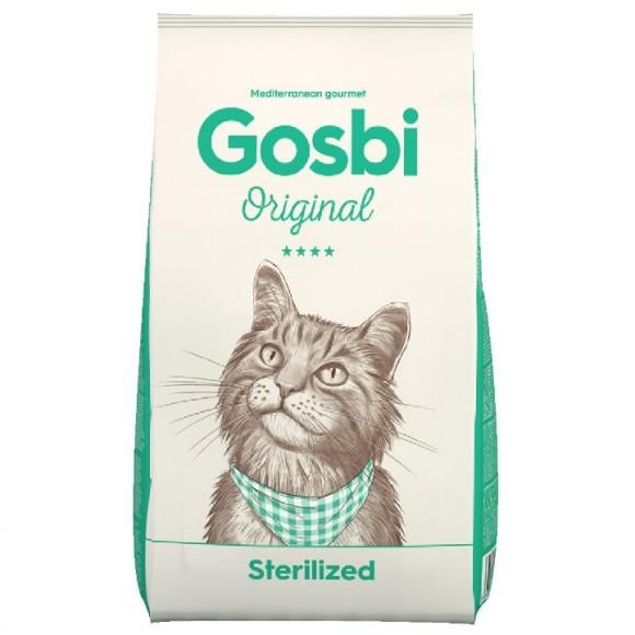 Сухий корм для стерилізованих котів Gosbi Original Cat Sterilized суперпреміум із куркою 1 кг (8436566800228 )