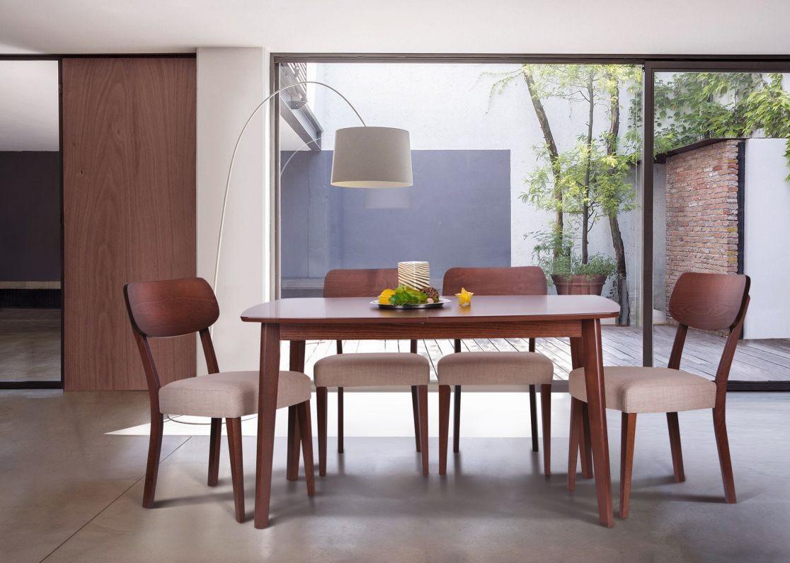 Обідній стіл AMF Орлеан 750х1350+300х900 розсувний Горіх світлий - фото 7 Обідній стіл AMF Орлеан 750х1350+300х900 розсувний Горіх світлий - фото 7