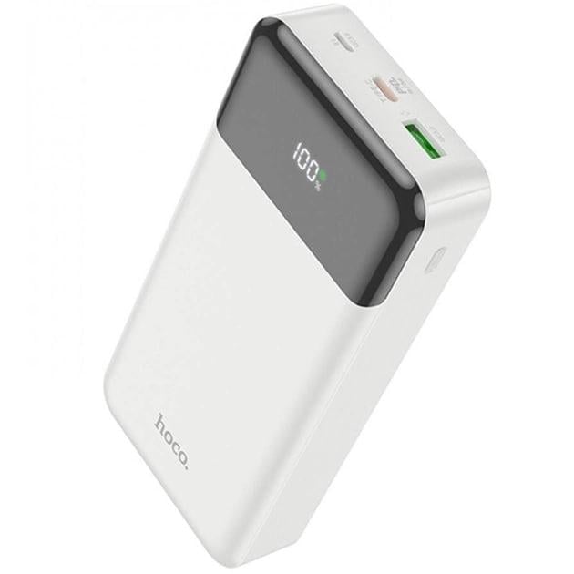 Павербанк Hoco J102A Cool Figure 20000 mAh 20 W White (000229) - фото 4