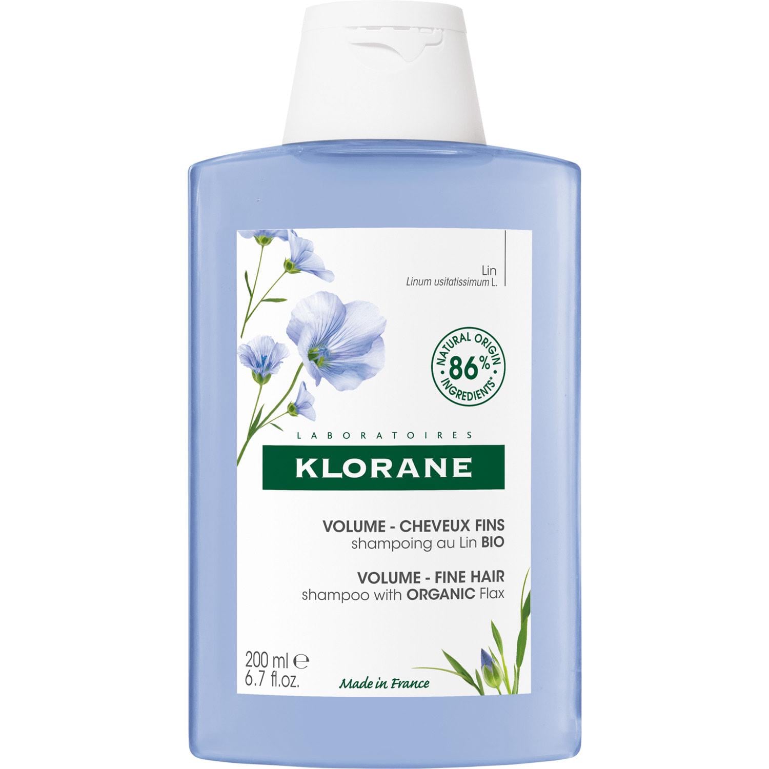 Шампунь для объема волос Klorane Shampoo With Flax Fiber с волокнами льна 200 мл (28454330) Шампунь для объема волос Klorane Shampoo With Flax Fiber с волокнами льна 200 мл (28454330)