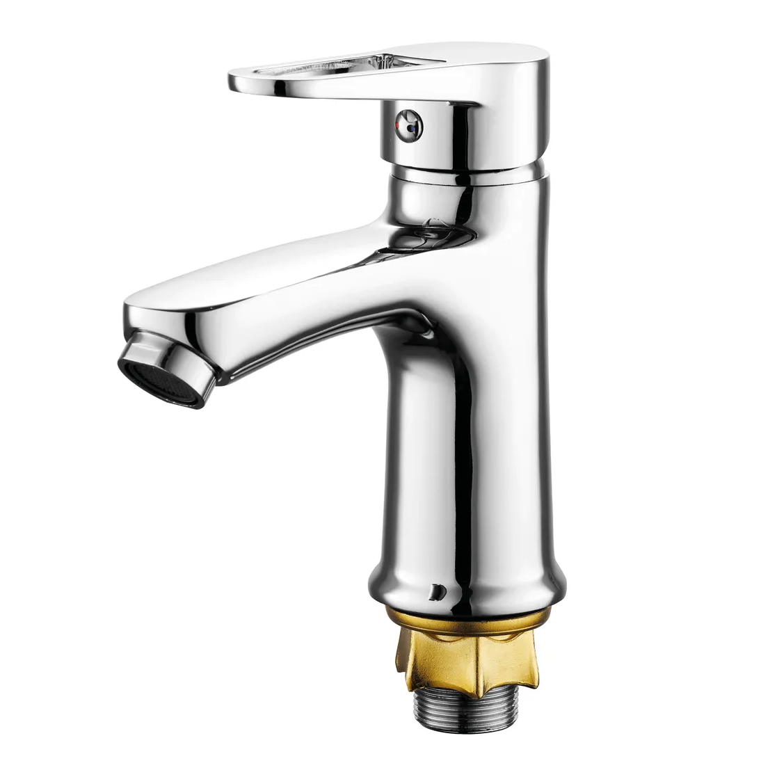 Змішувач для раковини MIXXUS Elba 001 одноважільний Хром (MI6298) Змішувач для раковини MIXXUS Elba 001 одноважільний Хром (MI6298)