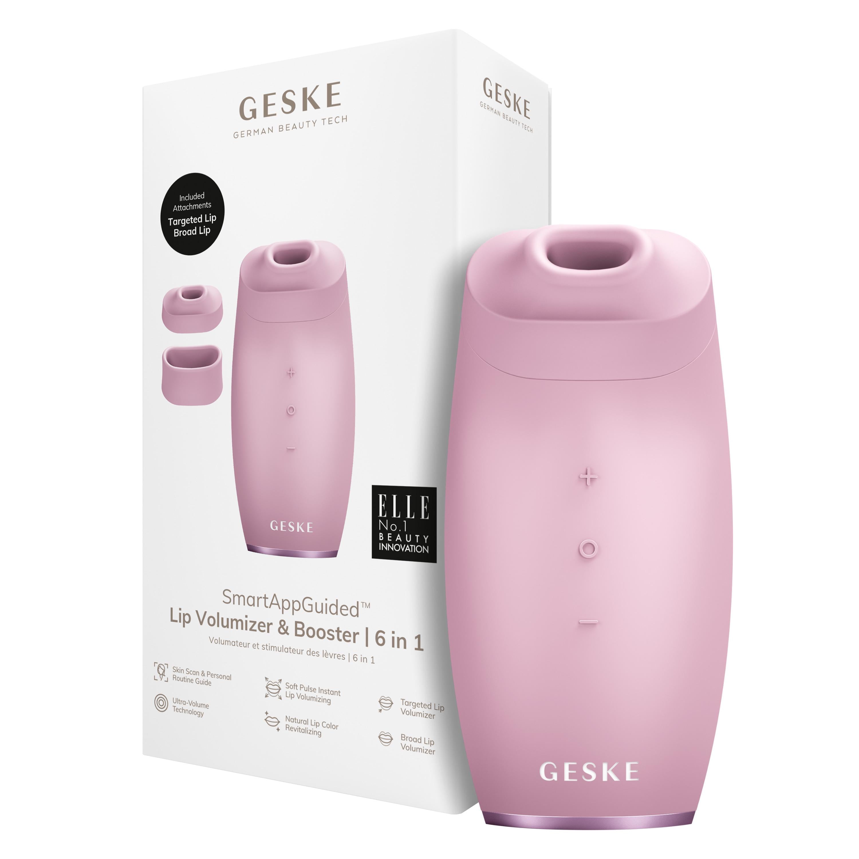 Устройство для увеличения объема губ GESKE Lip Volumizer&Booster 6в1 Pink (HB0412)