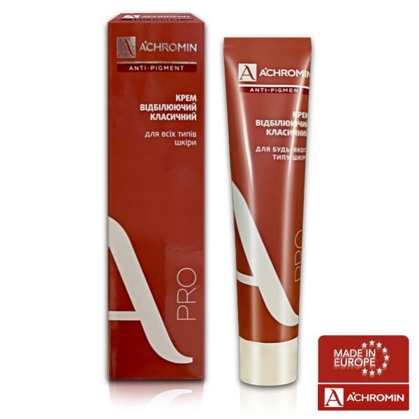 Крем для лица Ахромин Про отбеливающий Alen Mak Achromin Pro с УФ-фильтром 45 мл - фото 3 Крем для лица Ахромин Про отбеливающий Alen Mak Achromin Pro с УФ-фильтром 45 мл - фото 3