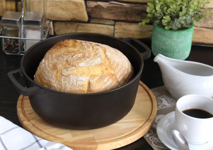 Каструля чавунна без кришки Brizoll 6 л - фото 8 Каструля чавунна без кришки Brizoll 6 л - фото 8