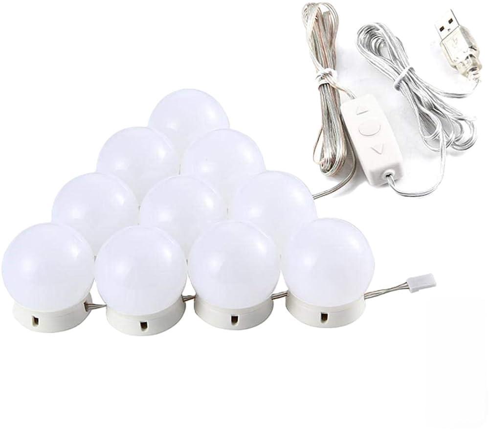 Подсветка для зеркала Vanity Mirror Lights с пультом 10 LED ламп RGB с регулировкой яркости и цвета (32927883)