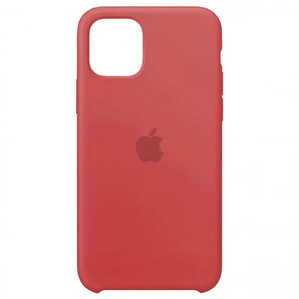 Оригинальный силиконовый чехол на Apple Iphone 11 Camelia