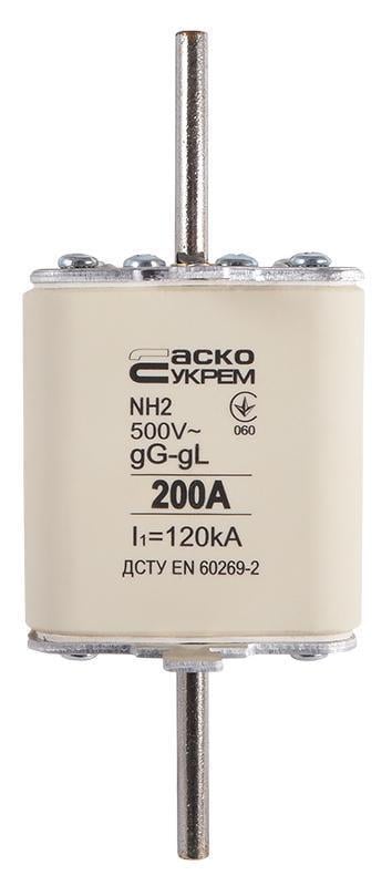 Предохранитель ножной АСКО-УКРЕМ с плавкой вставкой NH2 200A gG (A0050010042) Предохранитель ножной АСКО-УКРЕМ с плавкой вставкой NH2 200A gG (A0050010042)