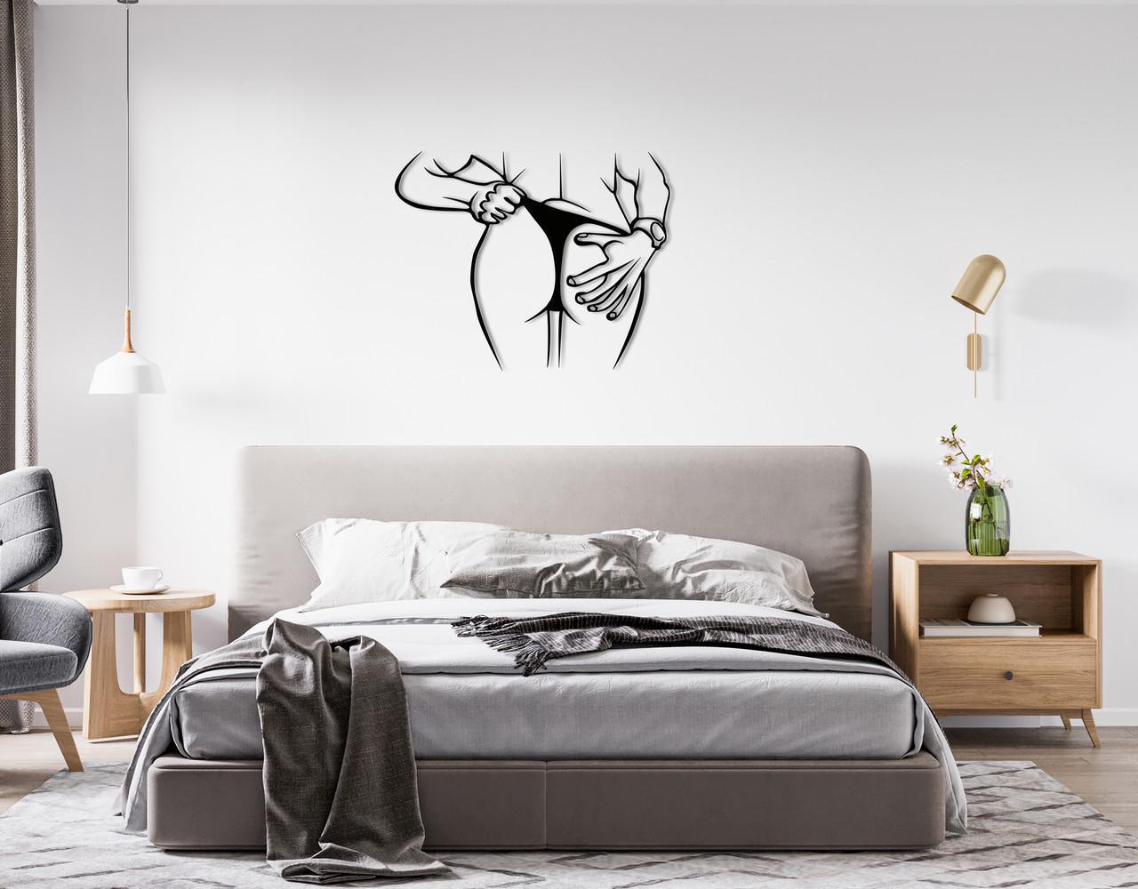 Декоративное панно на стену Upwood Decor Best Angle 80х100 см Black (1531033682)