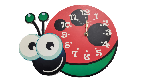 Часы настенные SNT Божья коровка МДФ (05-218)