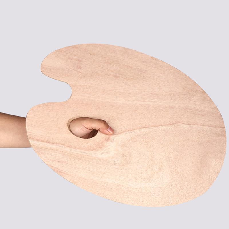 Палитра деревянная овальная 30х40 см (WN-OP3040) - фото 3 Палитра деревянная овальная 30х40 см (WN-OP3040) - фото 3