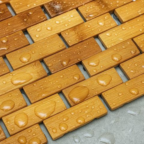 Коврик бамбуковый противоскользящий для ванной комнаты 80х50 см - фото 11