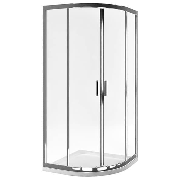 Душевая кабина Excellent Seria 201 полукруглая 800x800 мм Белый (KAAC.1801.800)