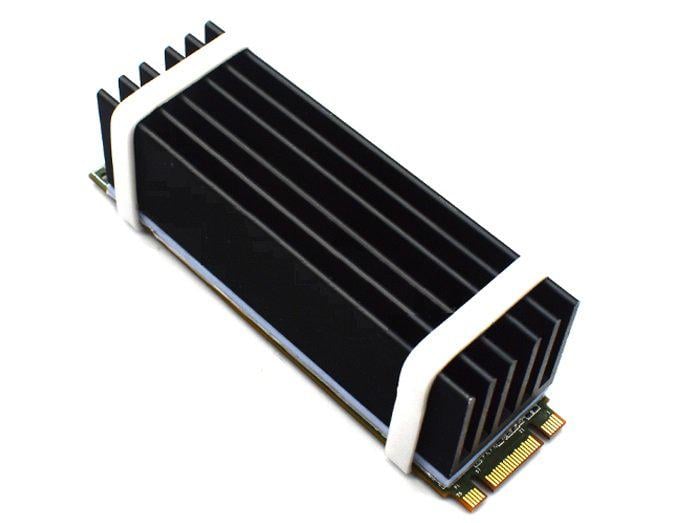 Радіатор охолодження Enokay для M.2 NVMe SSD 2280 70х22х10 мм Black