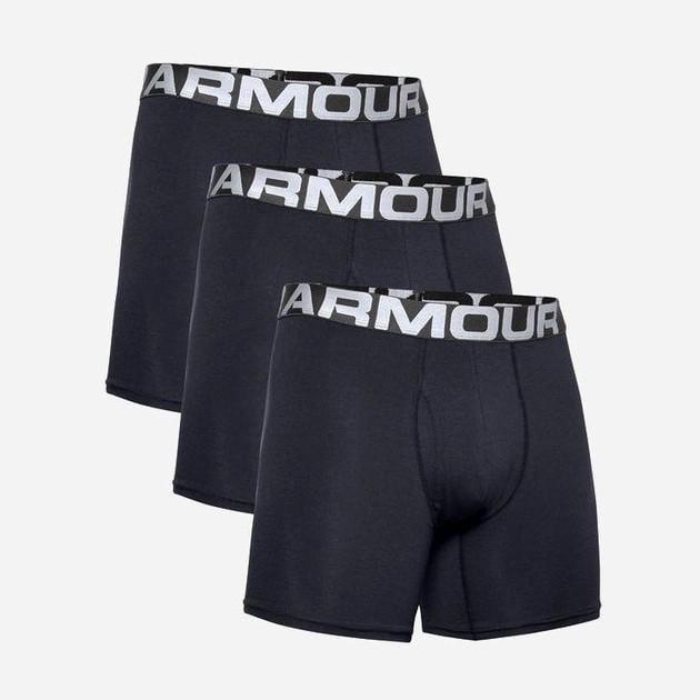 Труси Under Armour UA Charged Cotton 3in3 Pack LG Чорний (1363616-001 LG)
