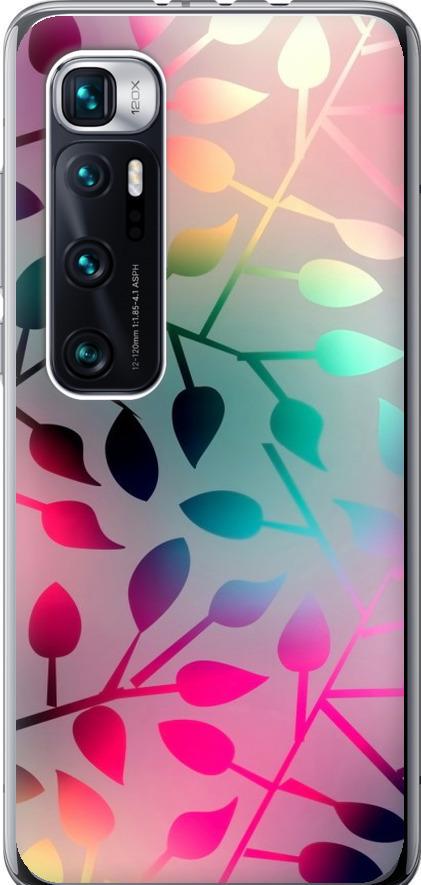 Чехол на Xiaomi Mi 10 Ultra Листья (2235t-2064-42517)