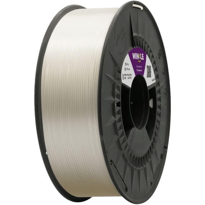 Филамент для FDM печати WINKLE PLA HD 1 кг 1,75 мм Прозрачный (PHD01000175TRATRAWNK)