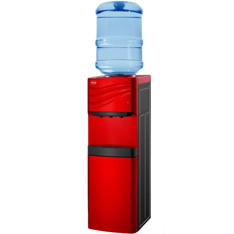 Кулер для води ViO X903-FEC з електронним охолодженням та шафкою Червоний