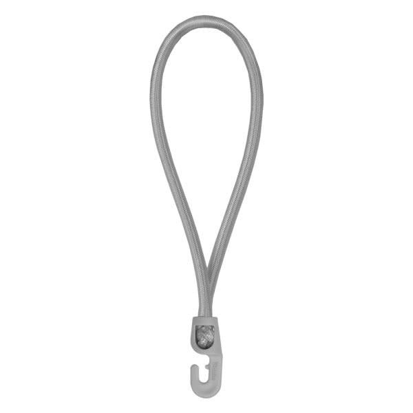 Петля эластичная Bradas PVC Bungee Cord Hook с крючком 18 см (BCH3-0418GY-E) - фото 1