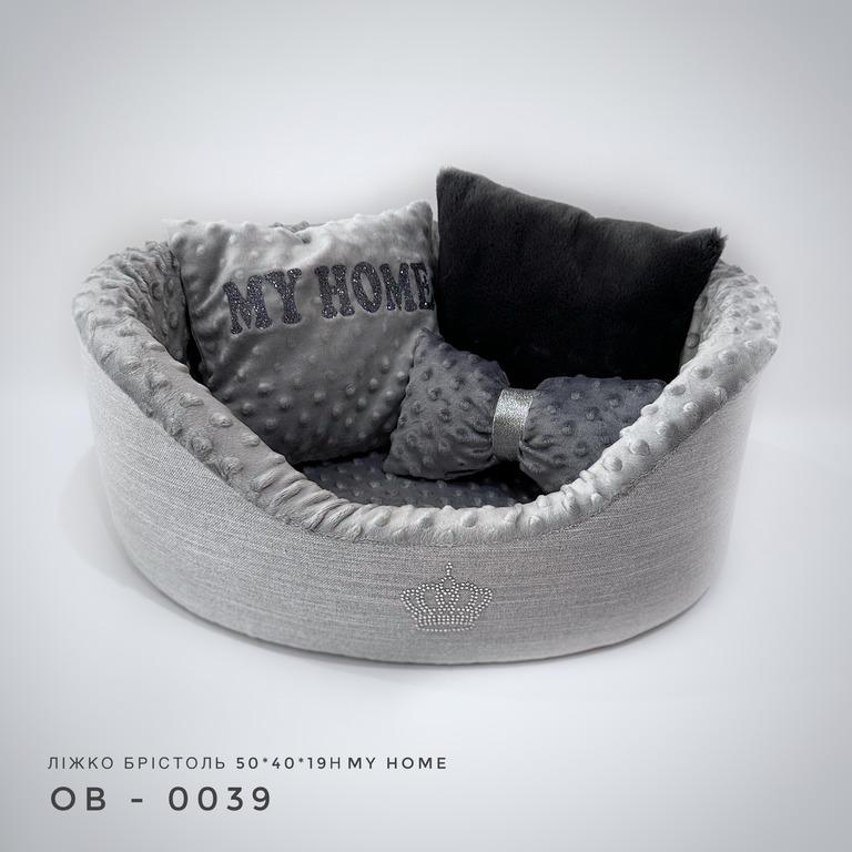 Лежанка для собак Amore mio Cane Брістоль до 3 кг 50х40х19 см (ОВ-0039) - фото 2 Лежанка для собак Amore mio Cane Брістоль до 3 кг 50х40х19 см (ОВ-0039) - фото 2