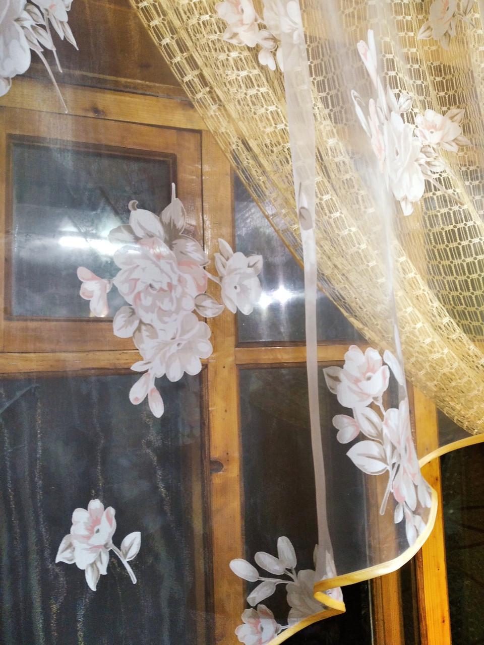 Шторы Фаина левая Абрикосовый бекет (963442224) - фото 4 Шторы Фаина левая Абрикосовый бекет (963442224) - фото 4