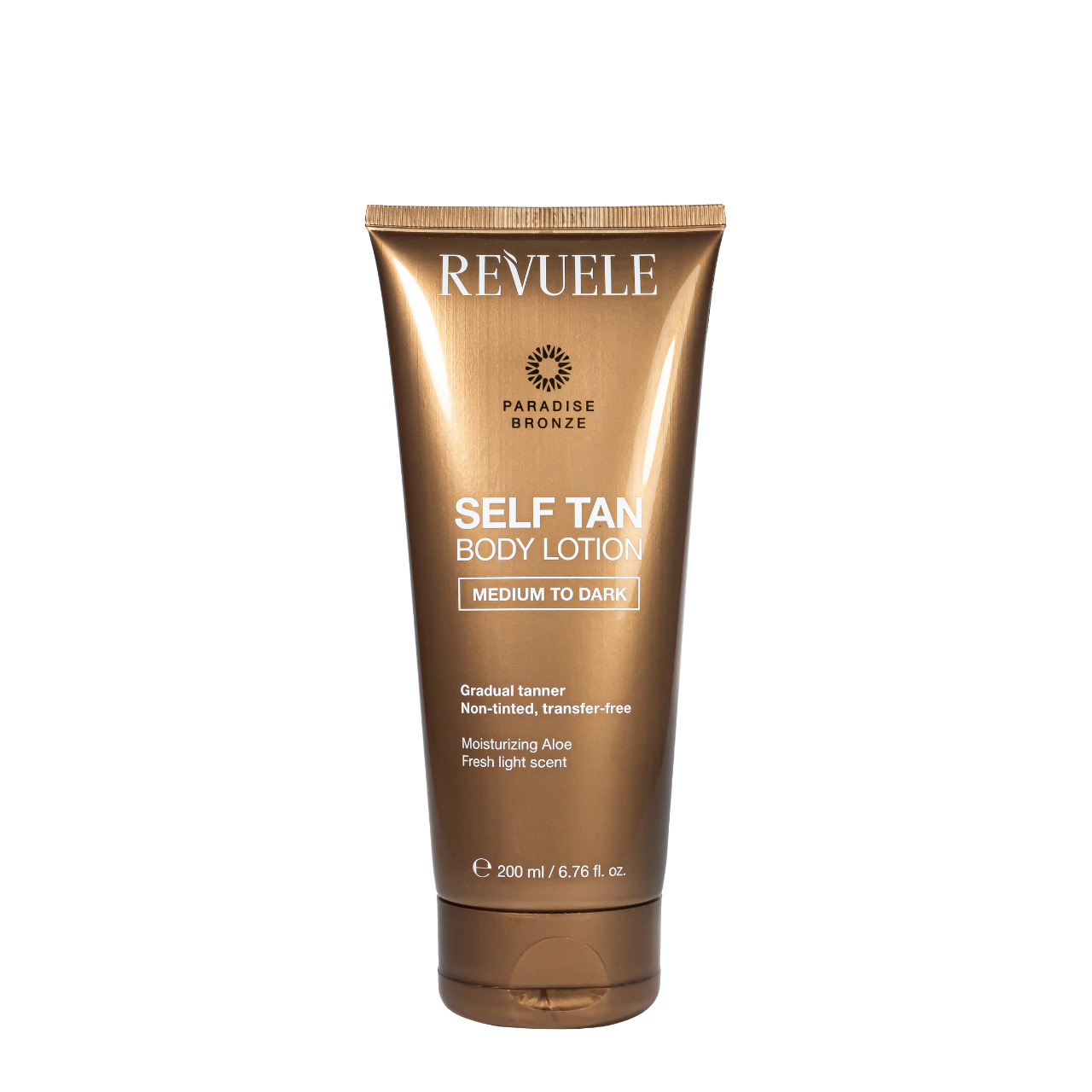 Лосьйон для автозасмаги темний Revuele Salf Tan Body Lotion Medium To Dark 200 мл (2149362837)