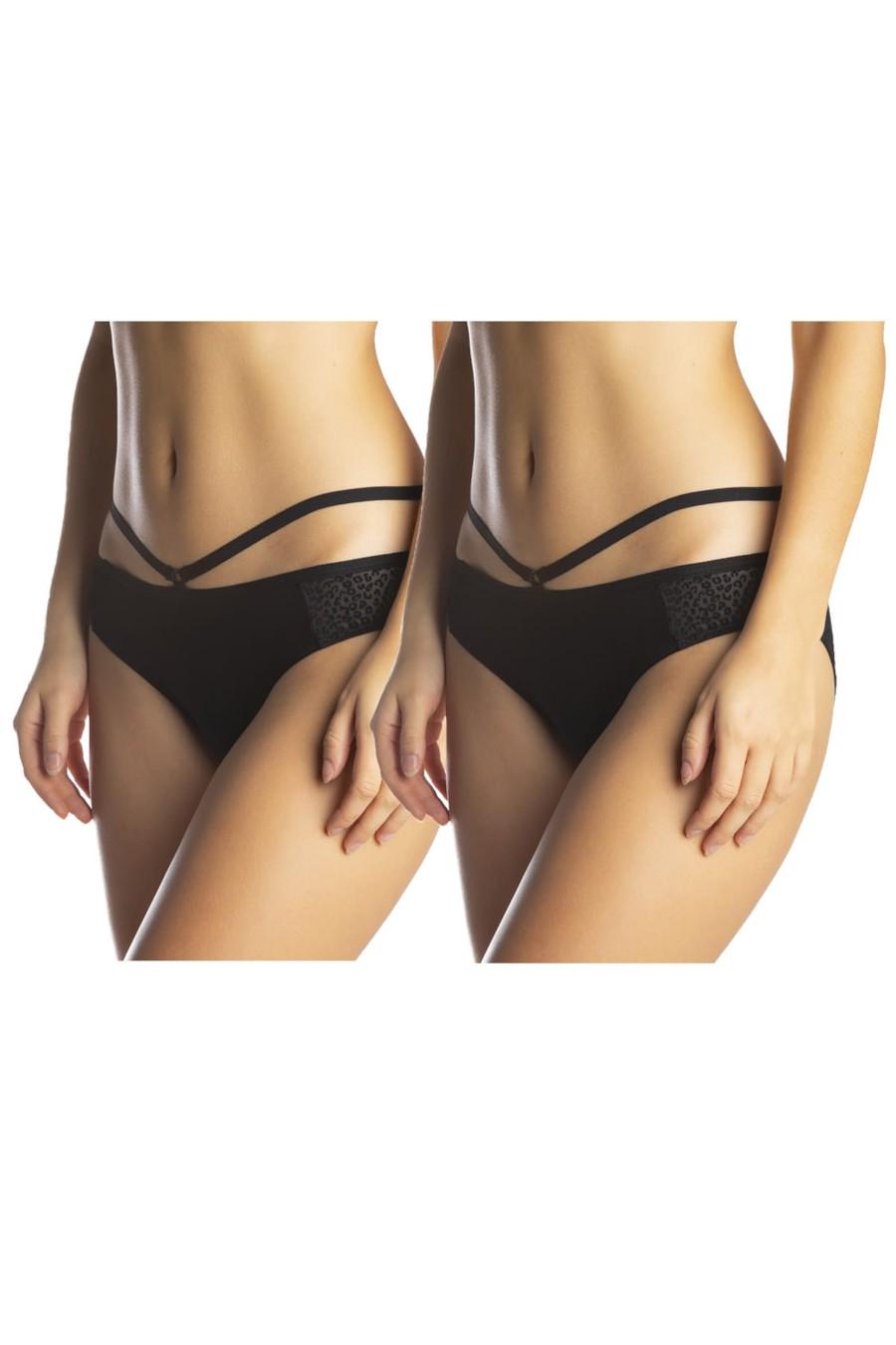 Трусики слип Lama р. 4/L 2 шт. Черный (61536)