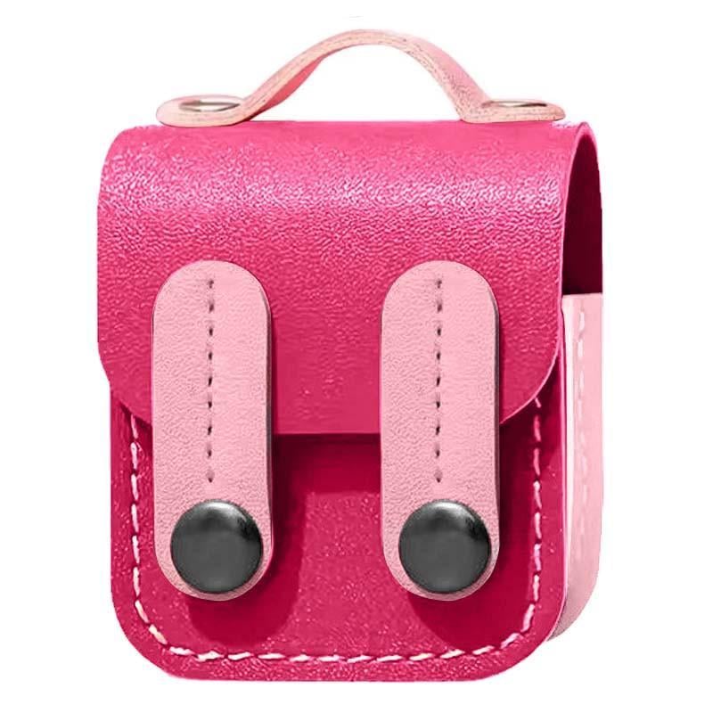 Футляр шкіряний Epik Briefcase для навушників AirPods 1/2 Pink (00000075978_5)
