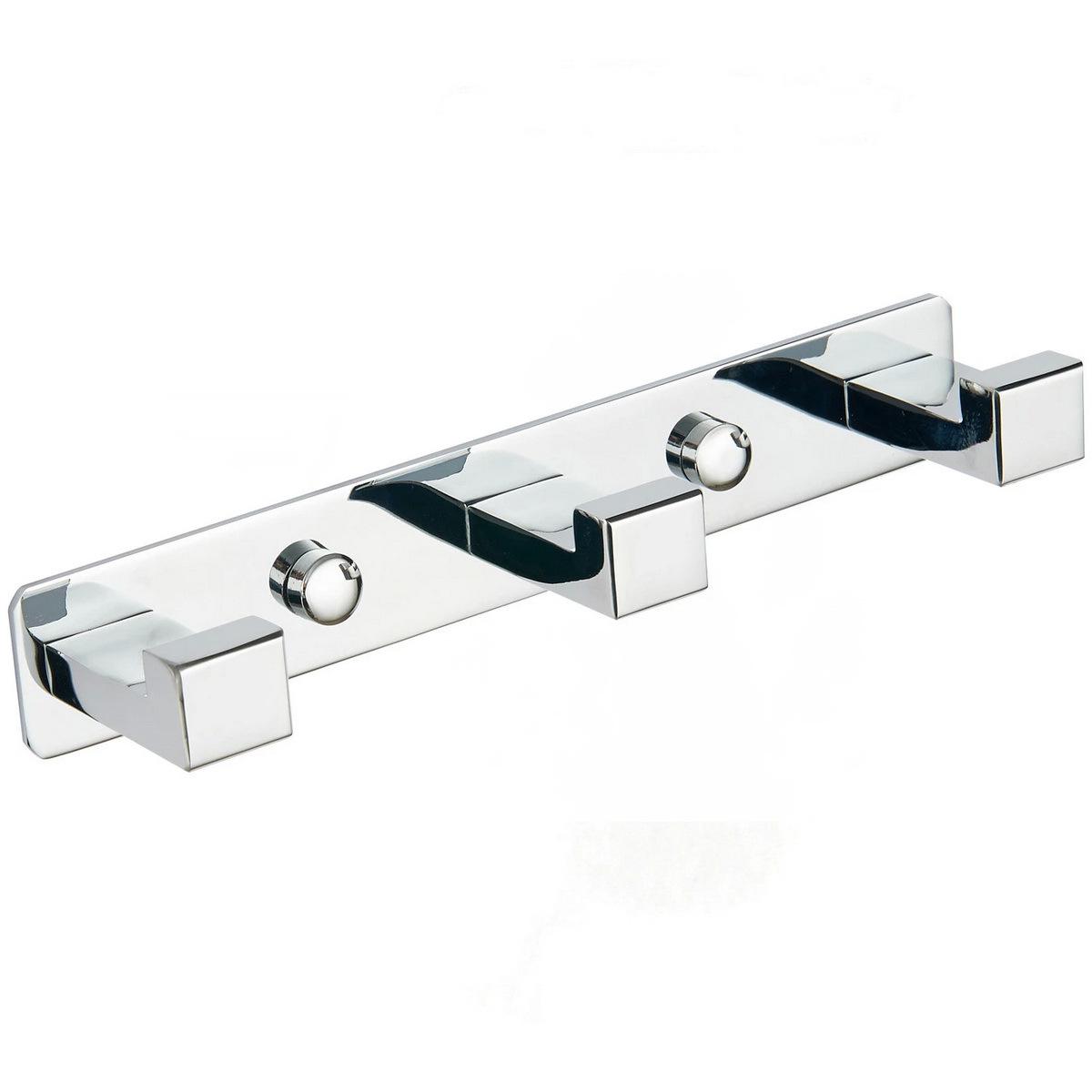 Планка с крючками для полотенец Mexen MEX-709263-00 тройной Хром (194575)