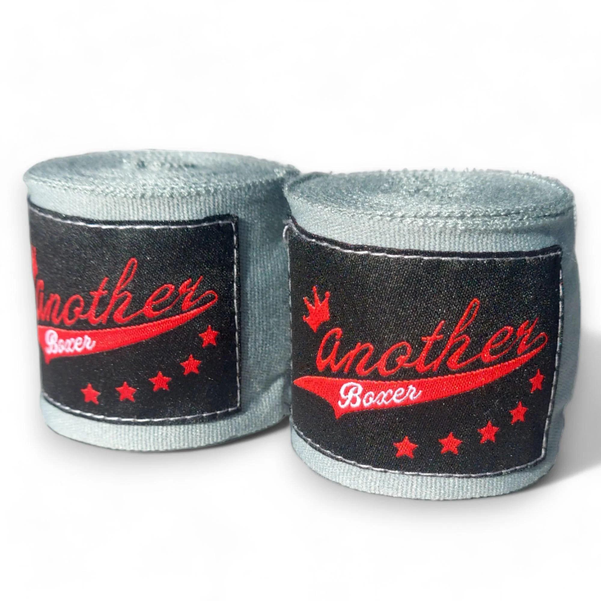 Бинты боксерские Another Boxer хлопок нейлон 3 м Серый (2_3_3m_8) Бинты боксерские Another Boxer хлопок нейлон 3 м Серый (2_3_3m_8)