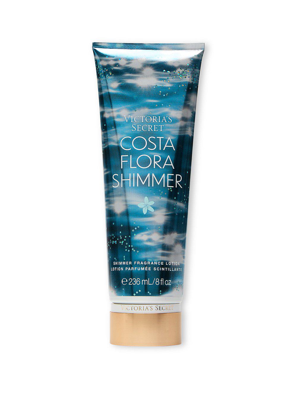 Подарунковий набір Victoria's Secret Costa Flora Shimmer спрей 250 мл лосьйон 236 мл - фото 4