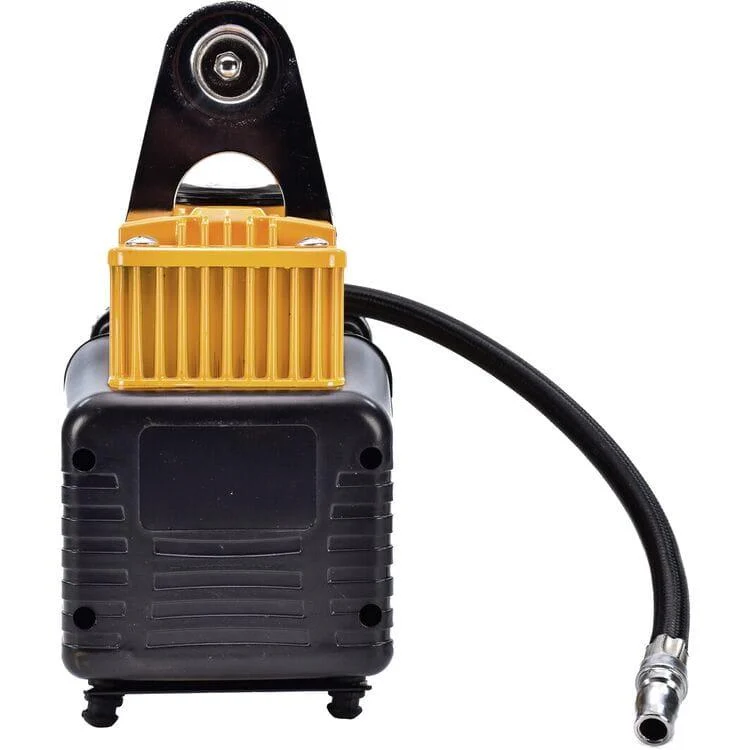 Компресор автомобільний двоциліндровий 85 л/хв 10 атм 18 А в сумці зі спіральним шлангом (900409) - фото 2 Компресор автомобільний двоциліндровий 85 л/хв 10 атм 18 А в сумці зі спіральним шлангом (900409) - фото 2